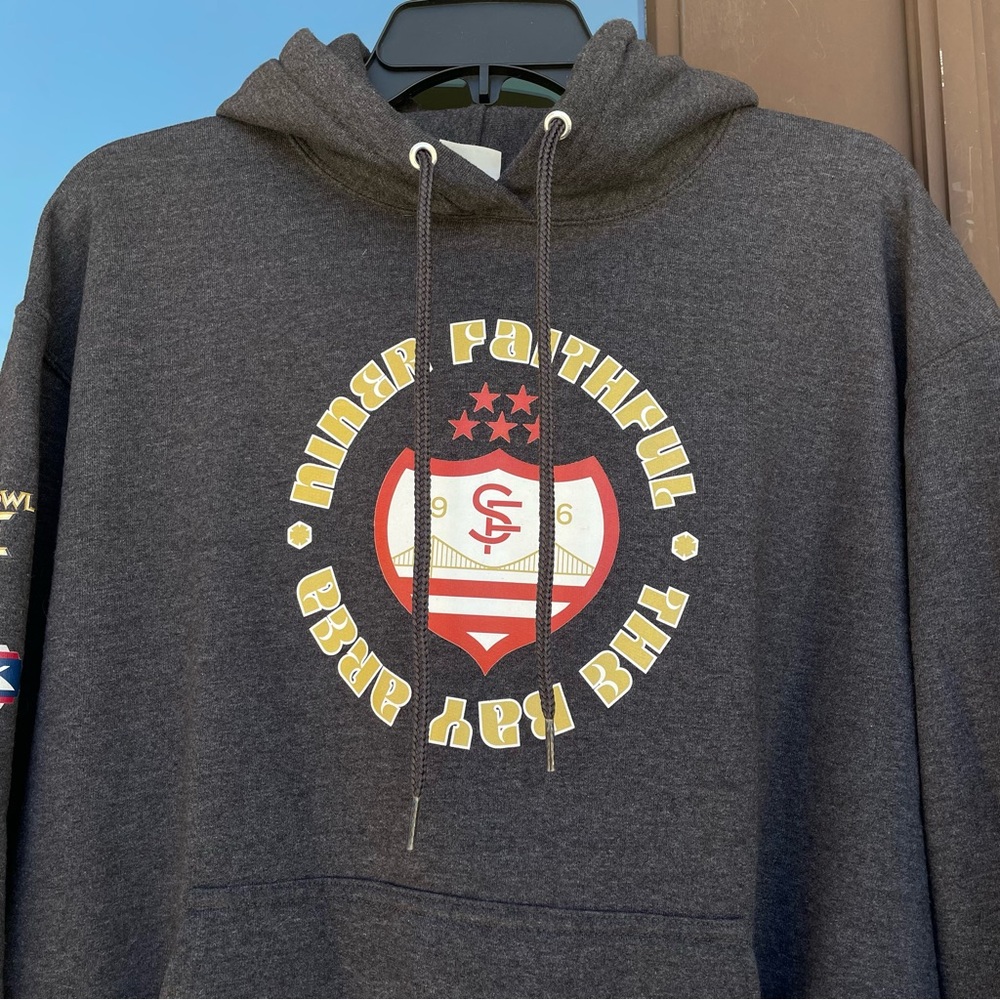 San Francisco 49ers Niner Faithful Hoodie L